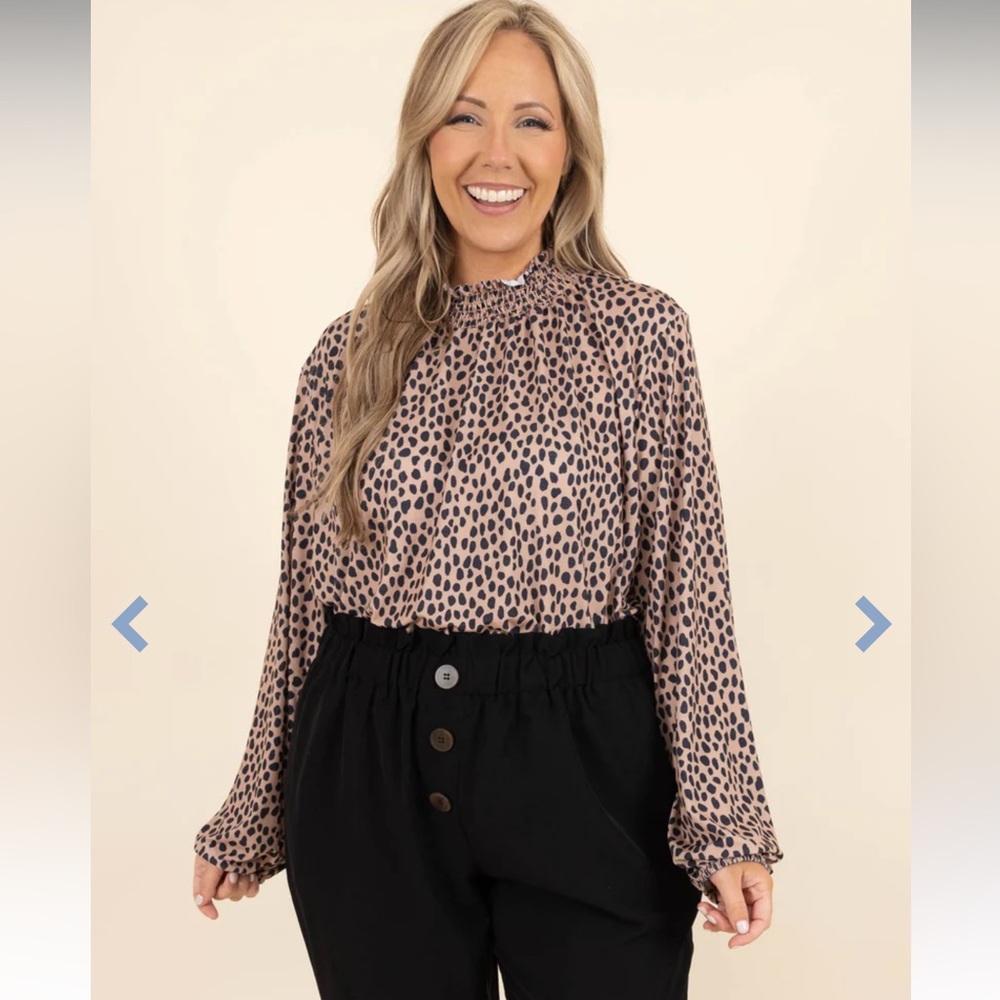 Chic Soul Where Do I Go top, Taupe